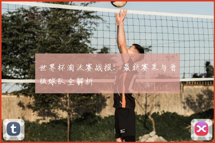 世界杯淘汰赛战报：最新赛果与晋级球队全解析